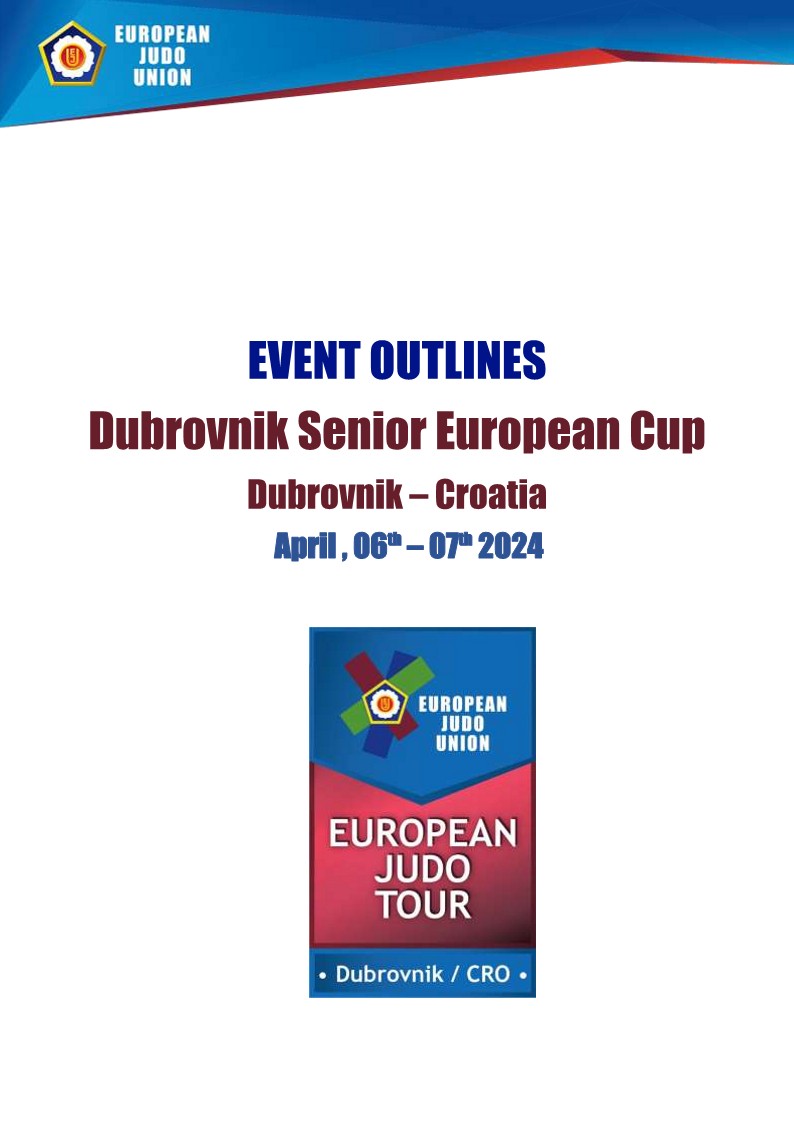 European Cup de Judo de Croacia. 06-04-24